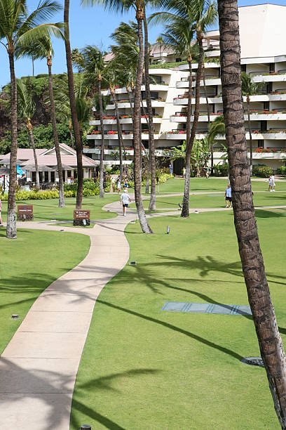 istock Lawn of Maui Resort 139900595