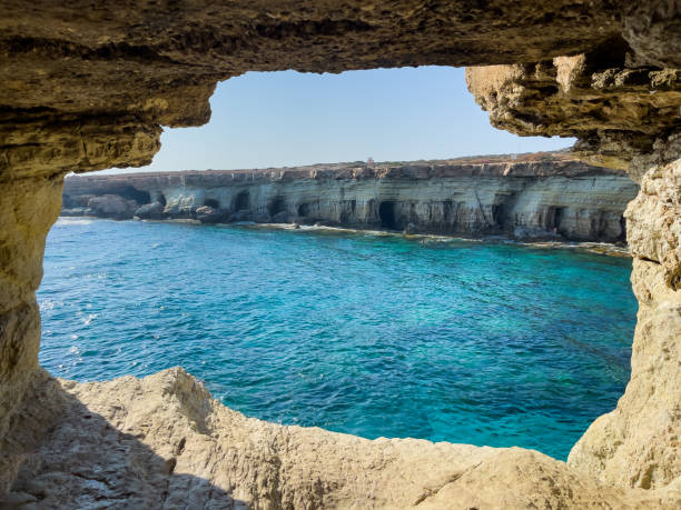istock Famous Cavo Greco sea cave, Ayia Napa, Cyprus. 1399007345