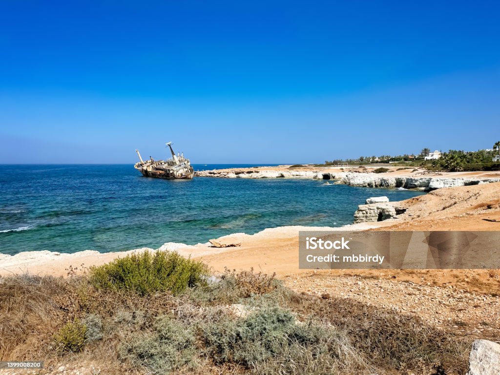 Edro III Shipwreck beach, near Paphos, Cyprus Edro III Shipwreck beach, near Paphos, Cyprus. The Sierra Leone flagged EDRO III ran aground on 8 December 2011. Paphos Stock Photo
