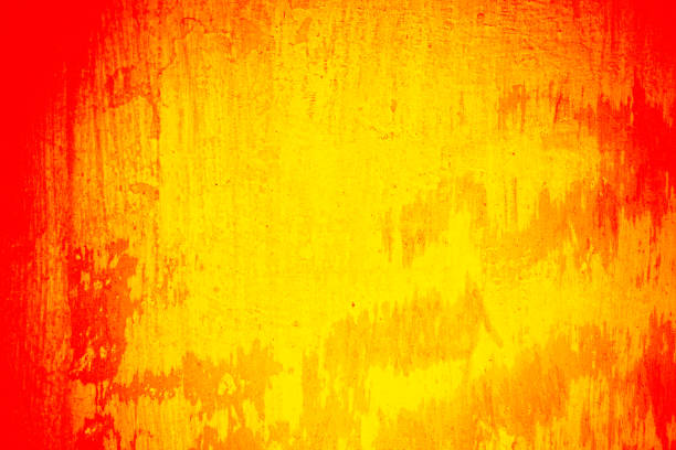 istock Yellow orange red grunge texture. Toned rough wall surface. Vintage background with space for design. 1399015866