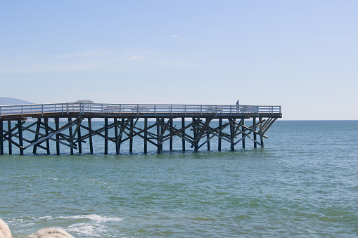 Pier at the Famous Paradise Cove in Malibu, CA