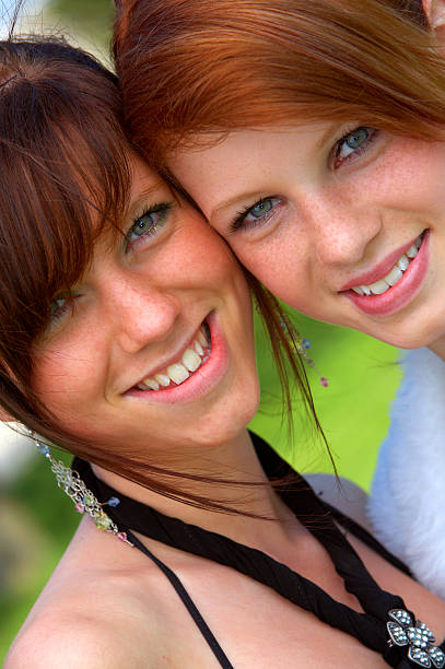 istock Two young female friends smiling 139902224