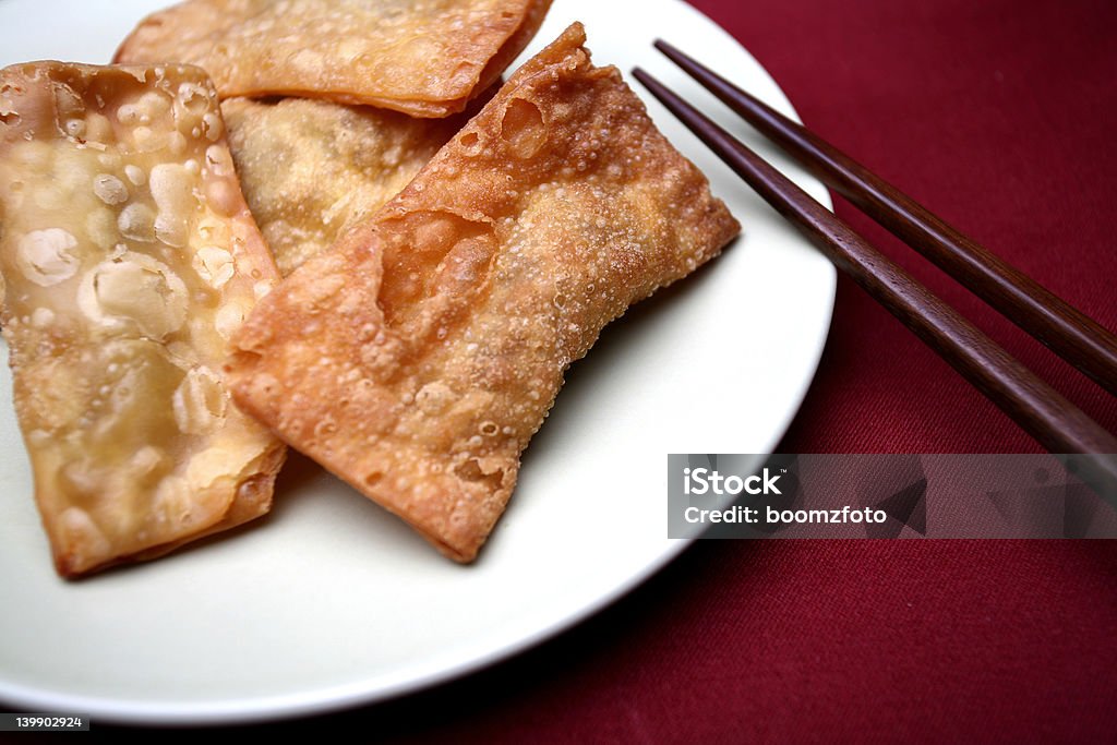 Comida-gee gau crocante (cantonês nome - Foto de stock de Antepasto royalty-free