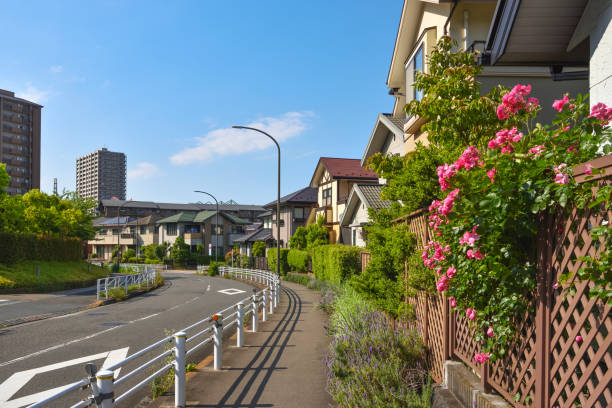 istock Japan's residential area. 1399032143