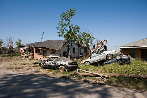 istock Stcked cars Ninth Ward 139903328