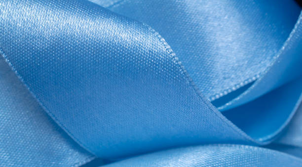 istock blue spiral ribbon, background or texture 1399035761