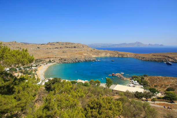 istock Town Lindos, Greece 1399039037