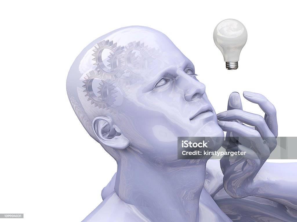 Hombre pensando - Foto de stock de Adulto libre de derechos
