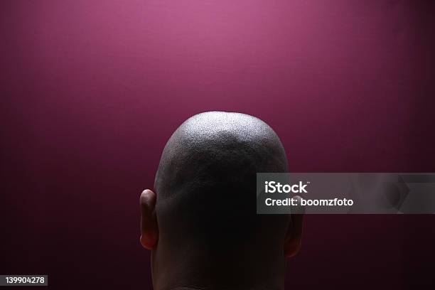 Cabeça Humanahomem - Fotografias de stock e mais imagens de Careca - Careca, Costas, Vista Traseira