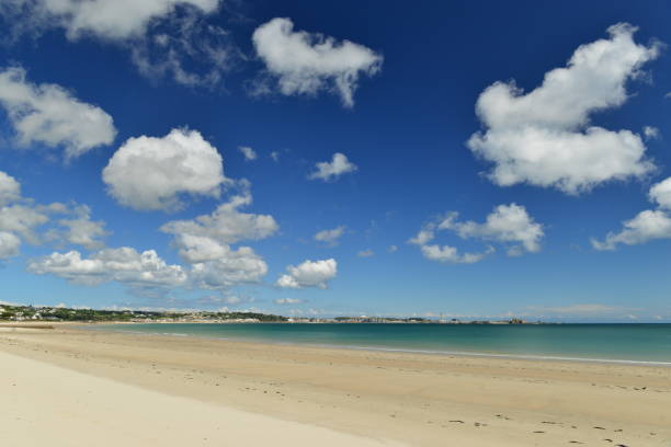 istock St Aubins Bay, Jersey, uk. 1399043483