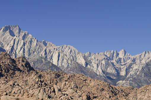 Mt Whitney and the Alabama Hills