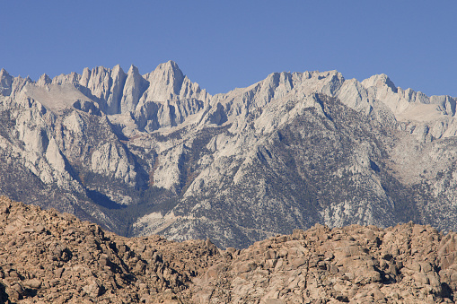 Mt Whitney and the Alabama Hills