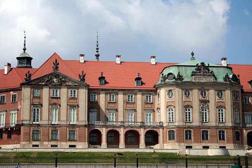 Restored residence of the Polish kings