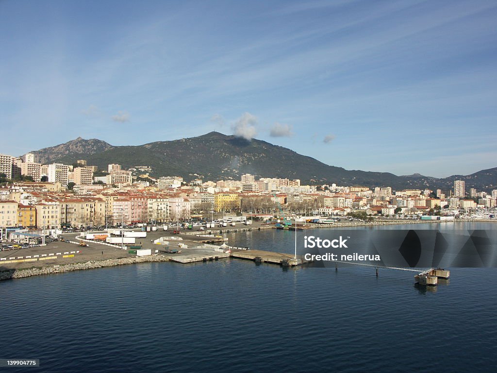 Hafen von Ajaccio (Korsika - Lizenzfrei Ajaccio Stock-Foto