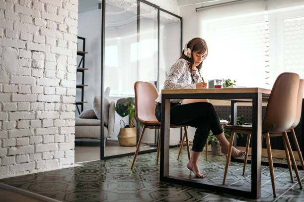 istock Woman  in modern office 1399049448