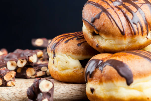istock Berlin donuts with chocolate filling 1399057760
