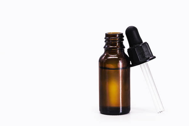 istock dropper bottle with mandelic acid, with copy space and isolated white background 1399061169