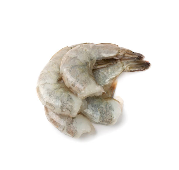 istock Fresh Shrimp Tails Isolated 1399066759