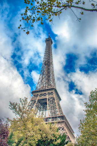Eiffel tower in Paris a historic symbolic of Paris