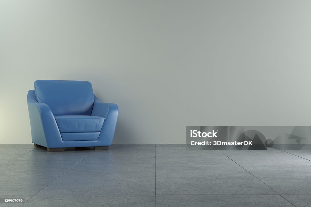 3 d render interior gris - Foto de stock de Forma libre de derechos