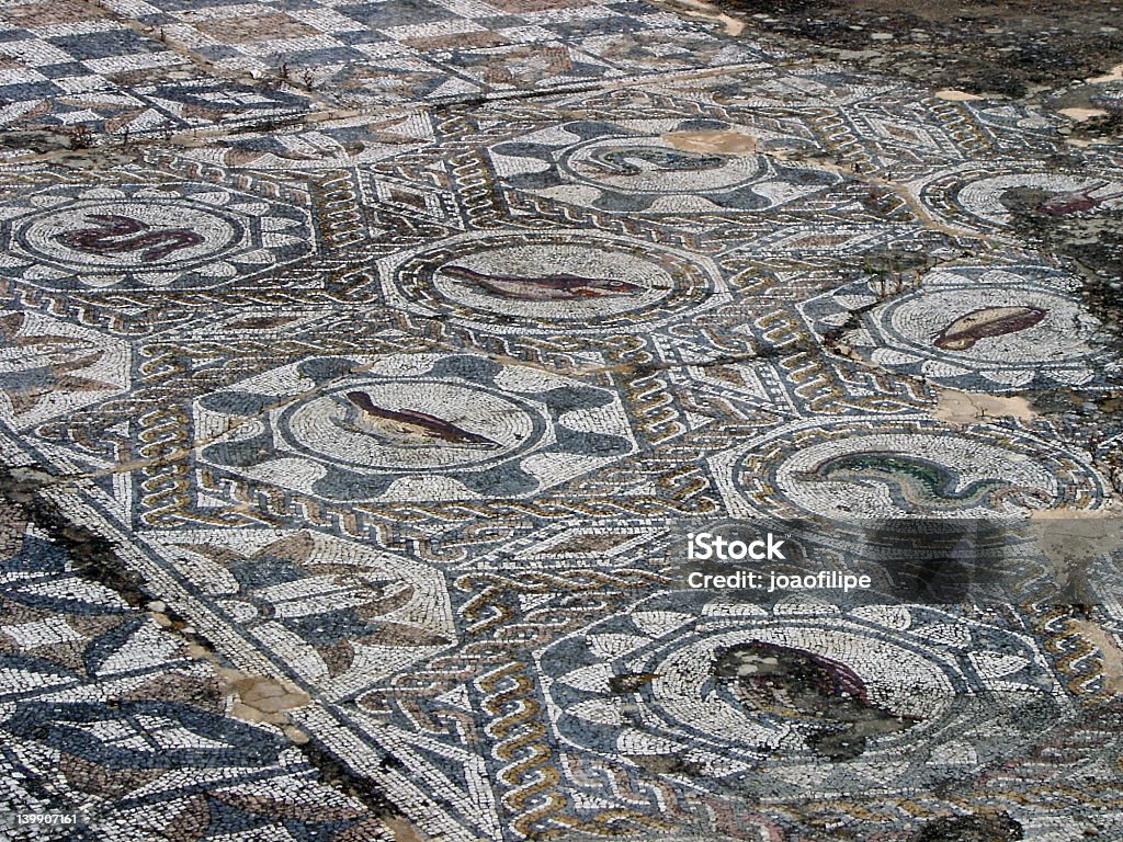 Mérida3 MÃ©rida Roman Mosaics Merida - Mexico Stock Photo
