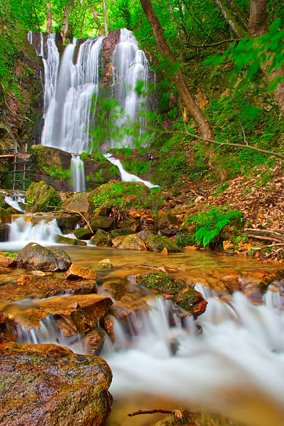 istock Waterfall in the woods, countryside Macedonia 139907262