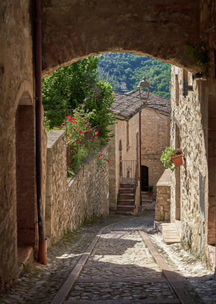 istock Vallo di Nera cityscape, Umbria Italy 1399073837