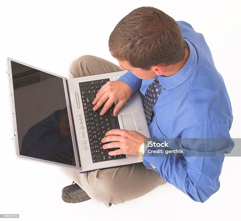 Laptop 2 Business man with laptop Adult Stock Photo