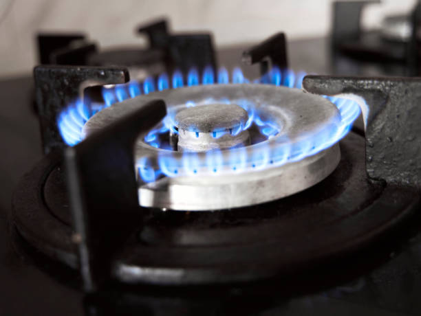 istock Gas burns on the stove 1399076171