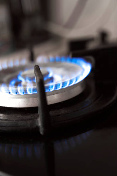 istock Gas burns on the stove 1399076179