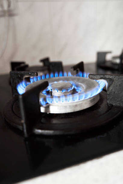 istock Gas burns on the stove 1399076181