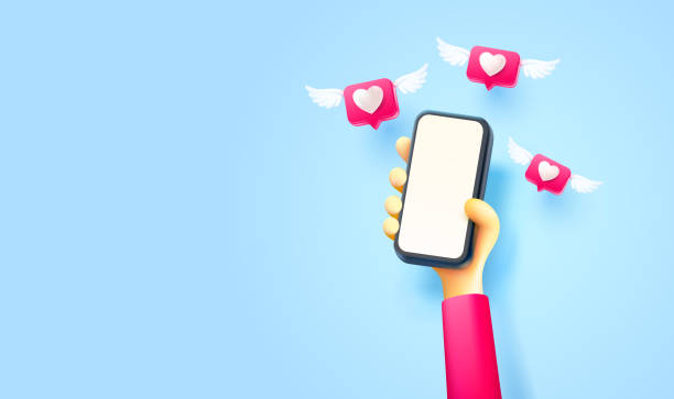 istock I like this, with lots of icons, chat for people to communicate. Vector 1399077756