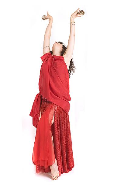 belly dancer stock photo