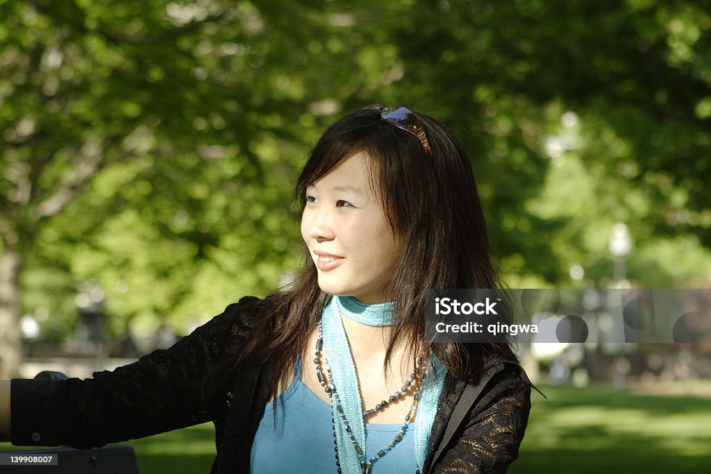 Donna asiatica - Foto stock royalty-free di 16-17 anni