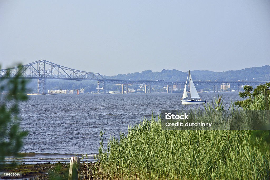 Barco no rio hudson - Foto de stock de Vale Hudson royalty-free