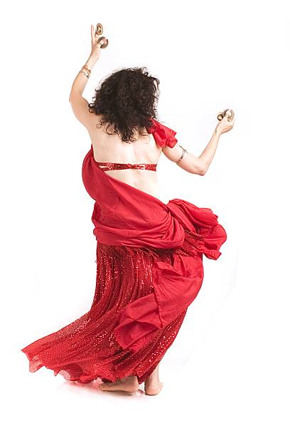 belly dancer stock photo