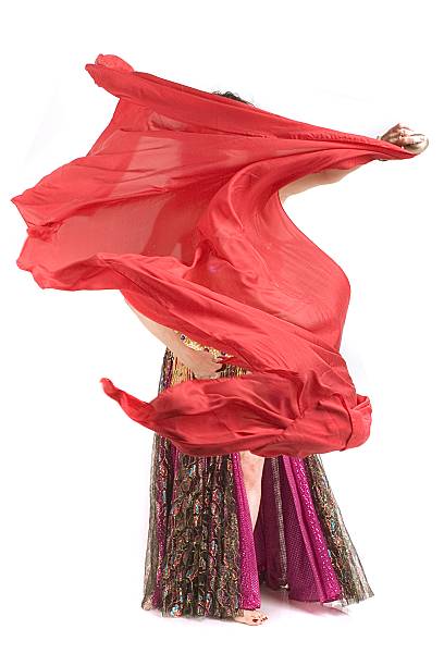 belly dancer stock photo