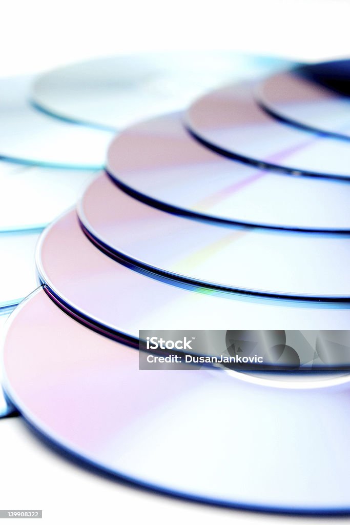 compact disc - Lizenzfrei Abstrakt Stock-Foto