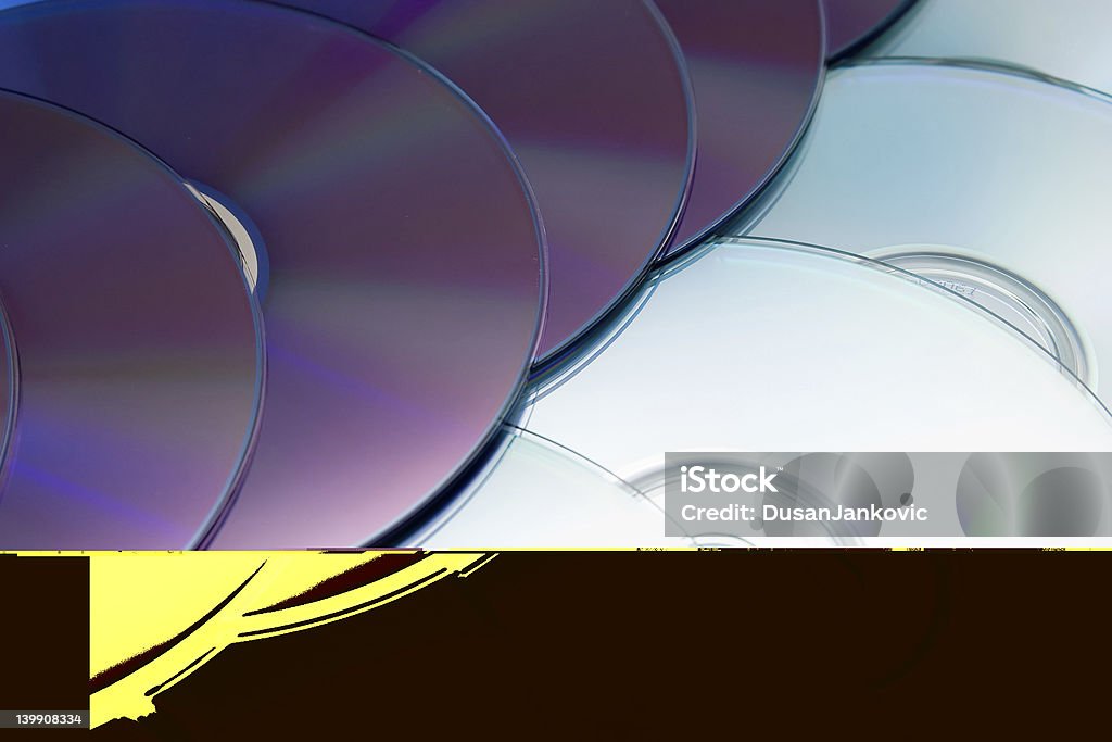 compact disc - Foto stock royalty-free di Affari