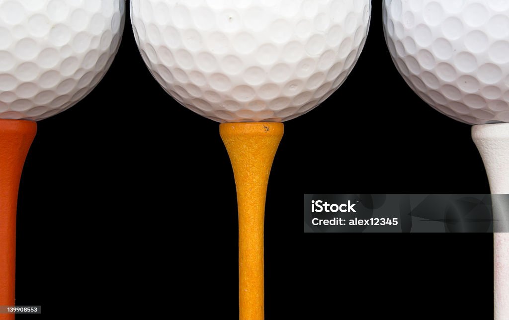 Bolas de golfe - Foto de stock de Aposentadoria royalty-free
