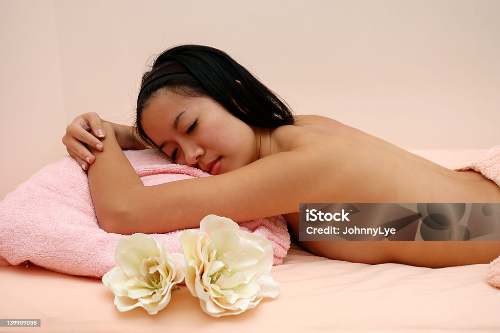 Mulher em Spa - Royalty-free Adulto Foto de stock