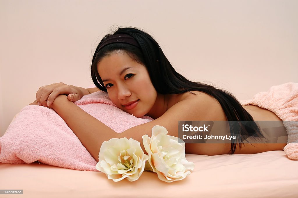 Mulher no Spa - Foto de stock de Adulto royalty-free