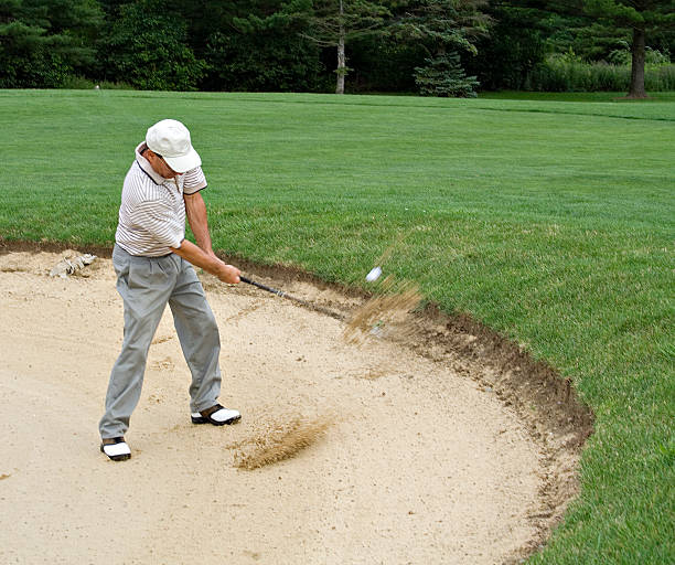 Sand Trap stock photo