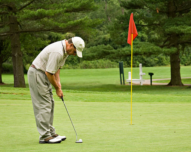 Putt Shot stock photo