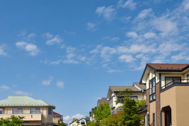 istock Japan's residential area. 1399092620