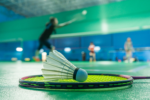 Asia, Thailand, Badminton - Sport, Indoors, Sports Court