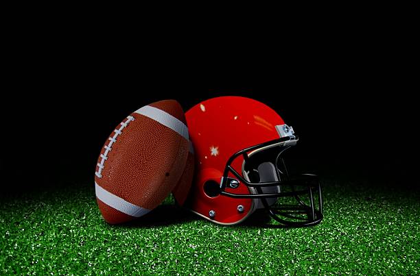 istock American football and helmet 139909506