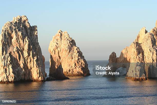 Lands End Arch And Two Rocks Stock Photo - Download Image Now - Baja California Peninsula, Cabo San Lucas, California