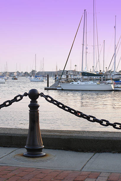 Newport Marina stock photo