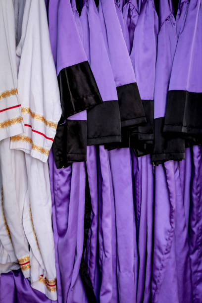 istock Christian dress for baptism, hanging 1399101836
